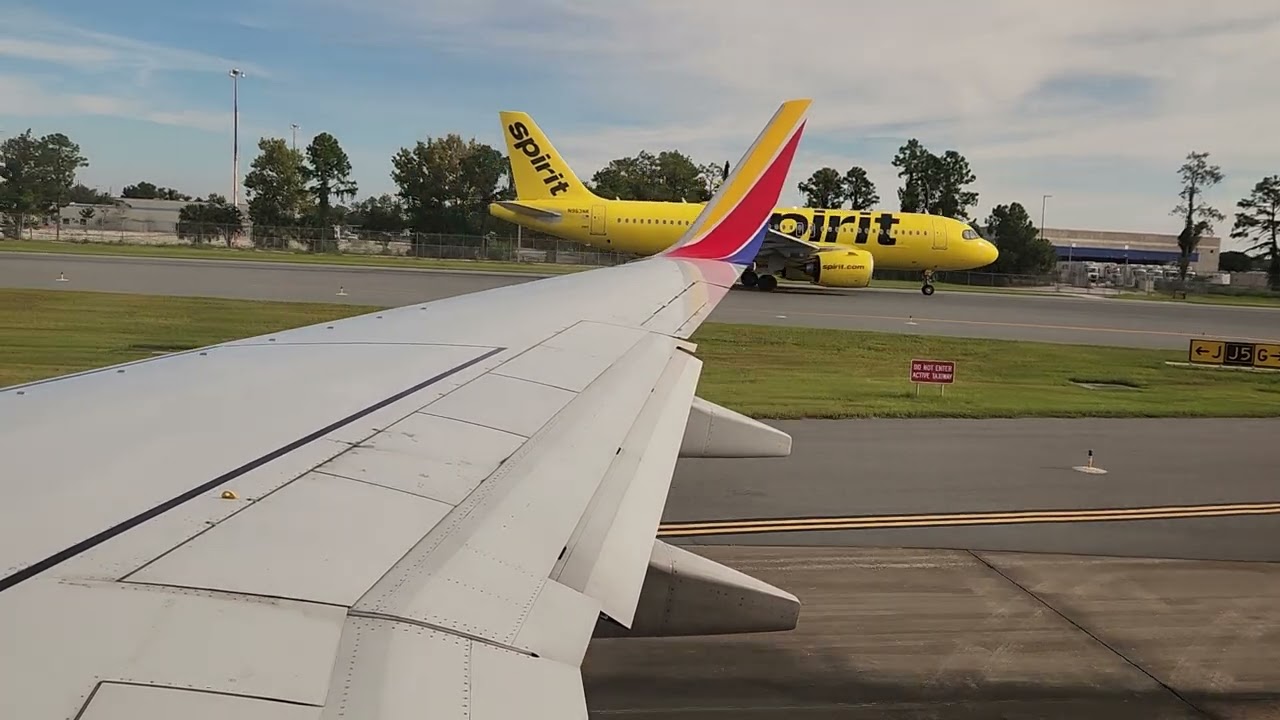 Southwest 737-700 Departure from Orlando
