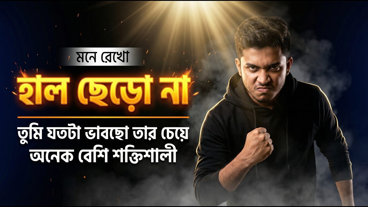 হাল ছাড়ার আগে এটা একবার শোনো || Motivational Video