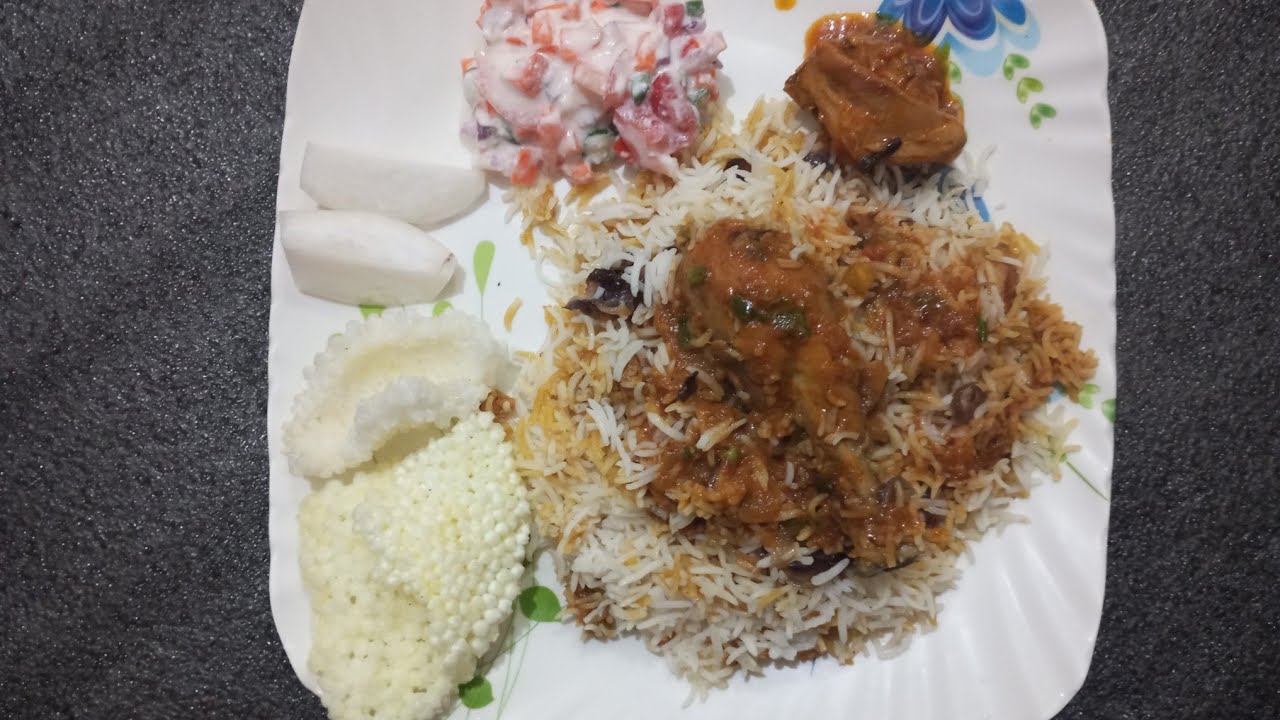 Homemade Chicken Biryani | Easy Dum Biryani Recipe