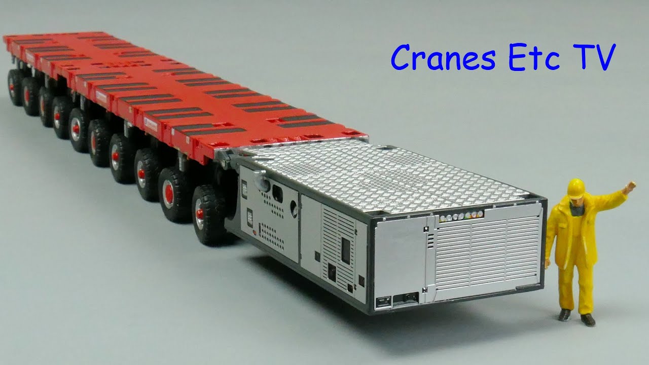 IMC Scheuerle SPMT 6+4+PPU by Cranes Etc TV