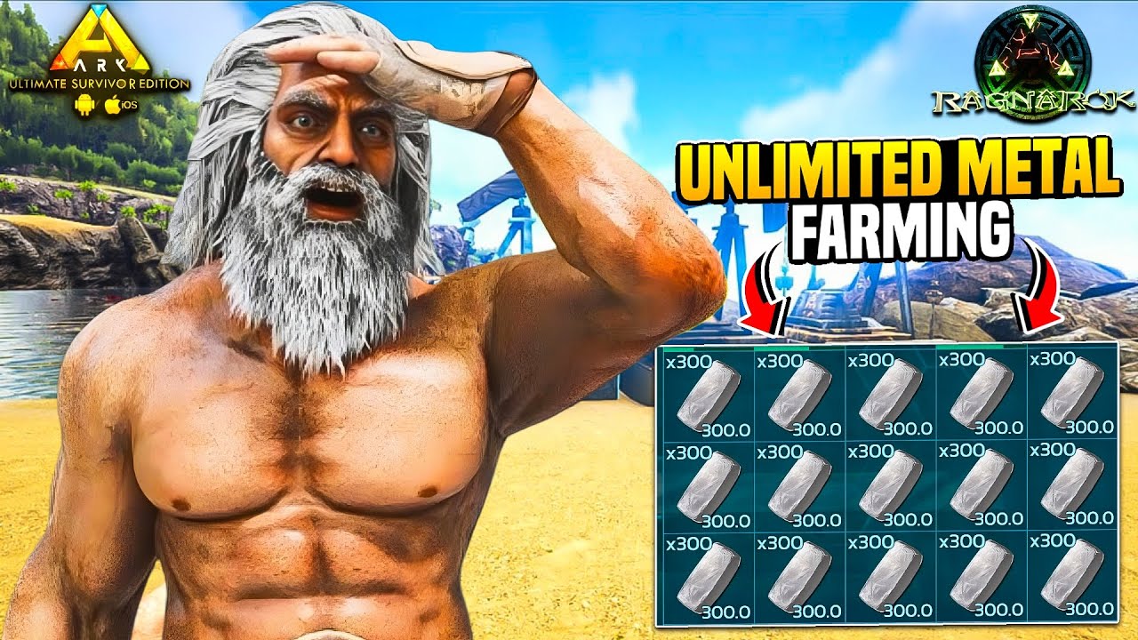 Unlimited metal Farm Ark Unlimited Mobile Edition Reganarok #51