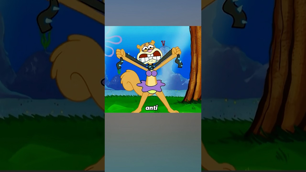 A flea on Sandy triggered a huge crisis. #spongebob #anime
