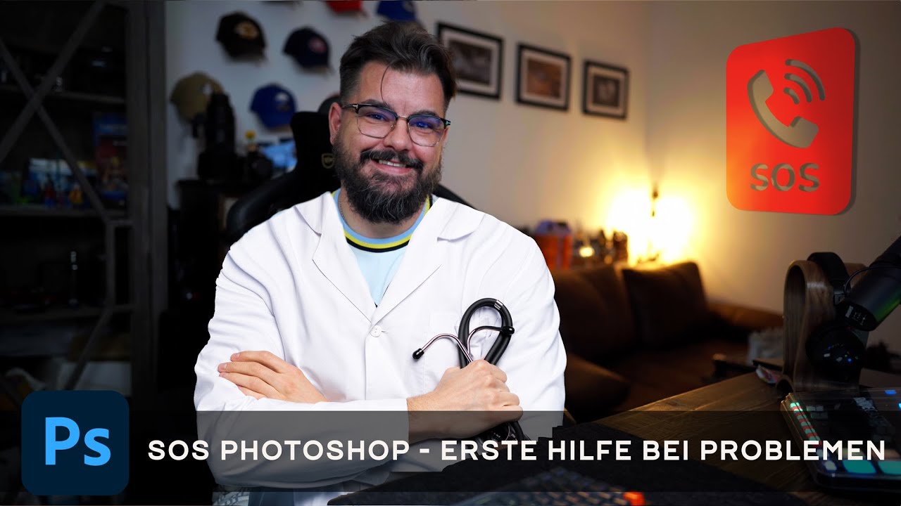 ERSTE HILFE für Photoshop - die gängigsten Probleme für dich gelöst! inkl. Generative Fill gelöst