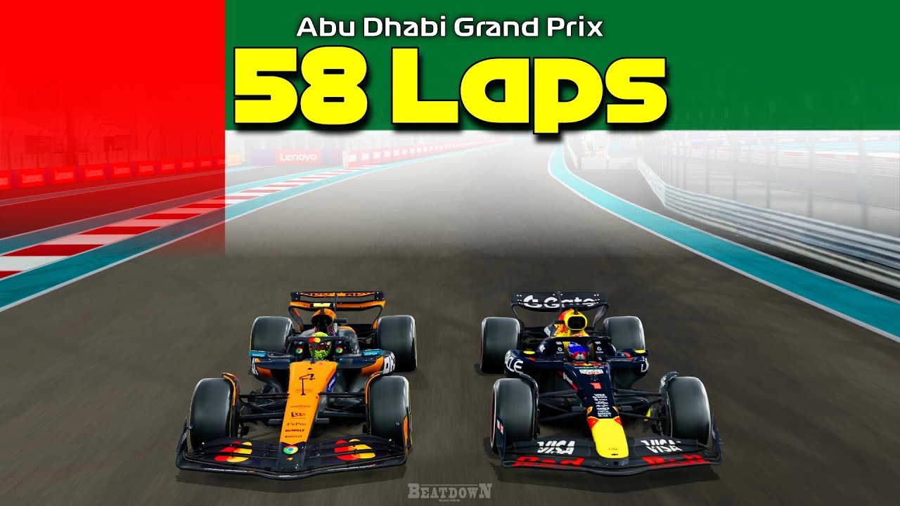 F1 25 - 100% Race Abu Dhabi w/ Norris | #AbuDhabiGP 🇦🇪
