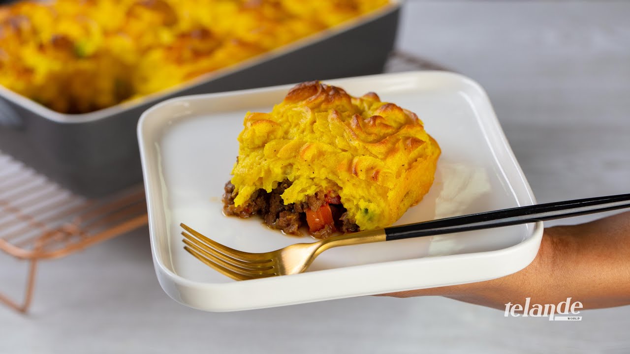 Yam shepherd's pie