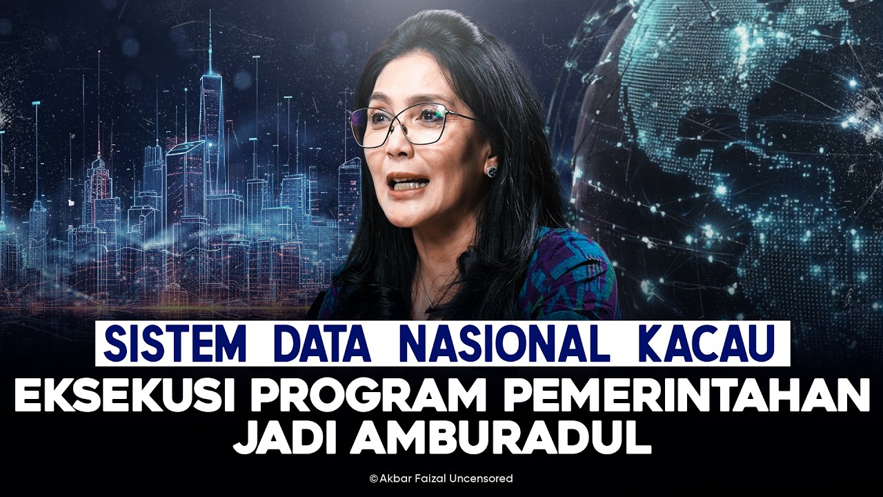 SISTEM DATA NASIONAL KACAU. EKSEKUSI PROGRAM PEMERINTAHAN JADI AMBURADUL