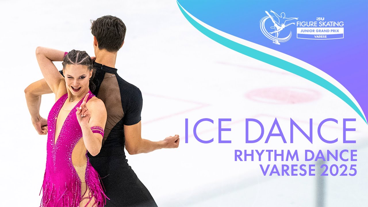 Junior Ice Dance Rhythm Dance | Varese 2025 | #JGPFigure