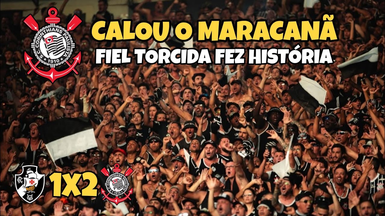 VASCO x CORINTHIANS 😱  FESTA DA TORCIDA DO CORINTHIANS NO MARACANÃ (CAMPEÃO)