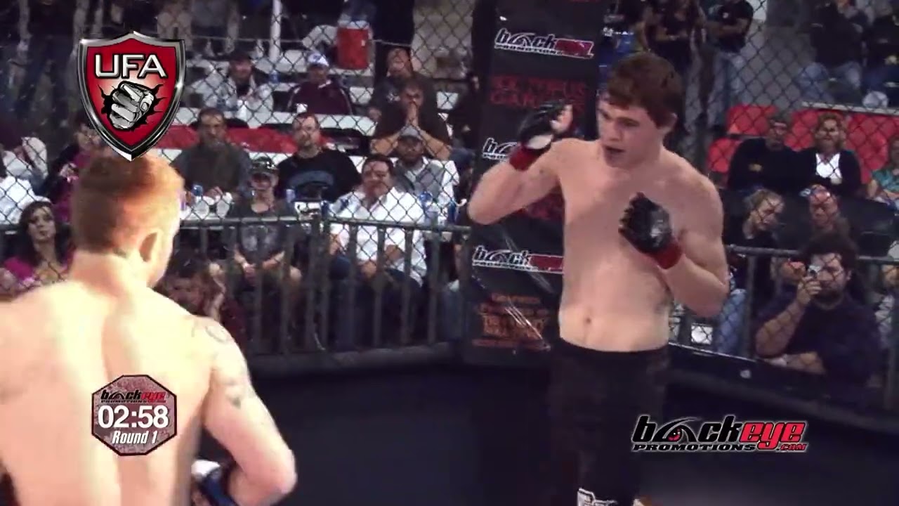 💥 UFA 2: Blackeye MMA - Зак Шарп против Джейми Ллойда | Жестокий нокаут! 💥