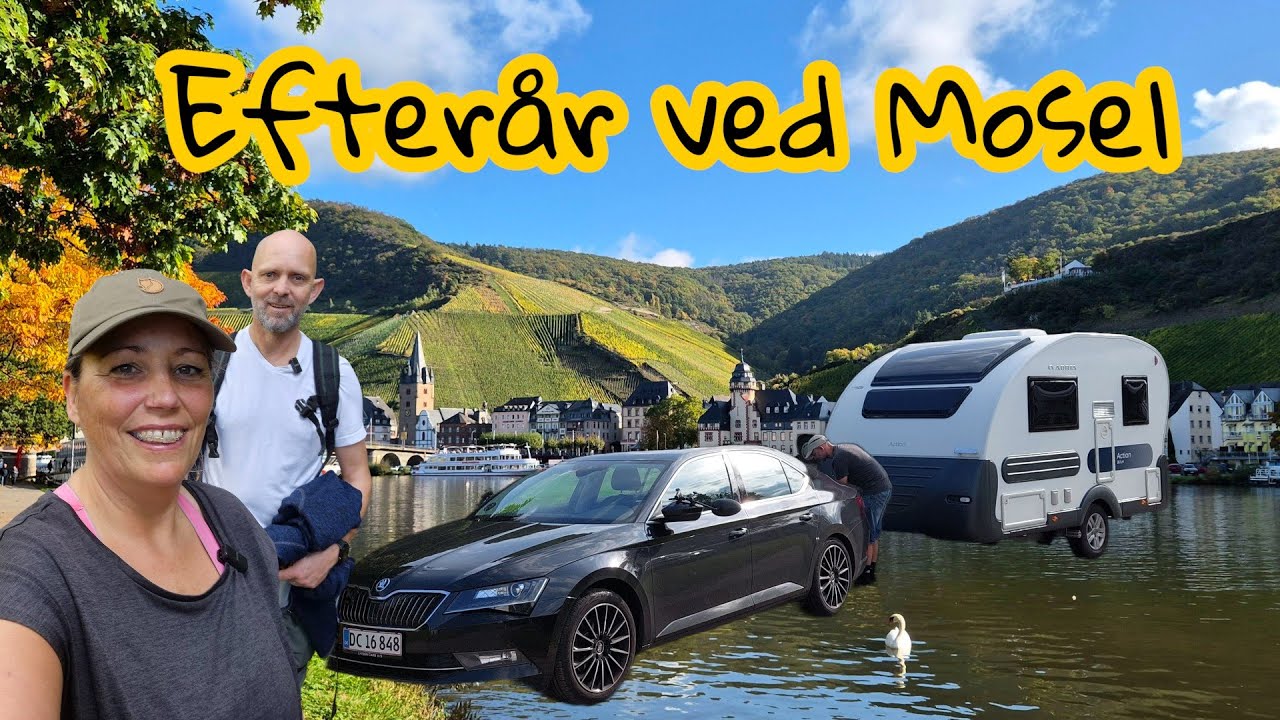 Efterårscampingtur til Mosel - Adria Action - Autumn by the Mosel River - Camping