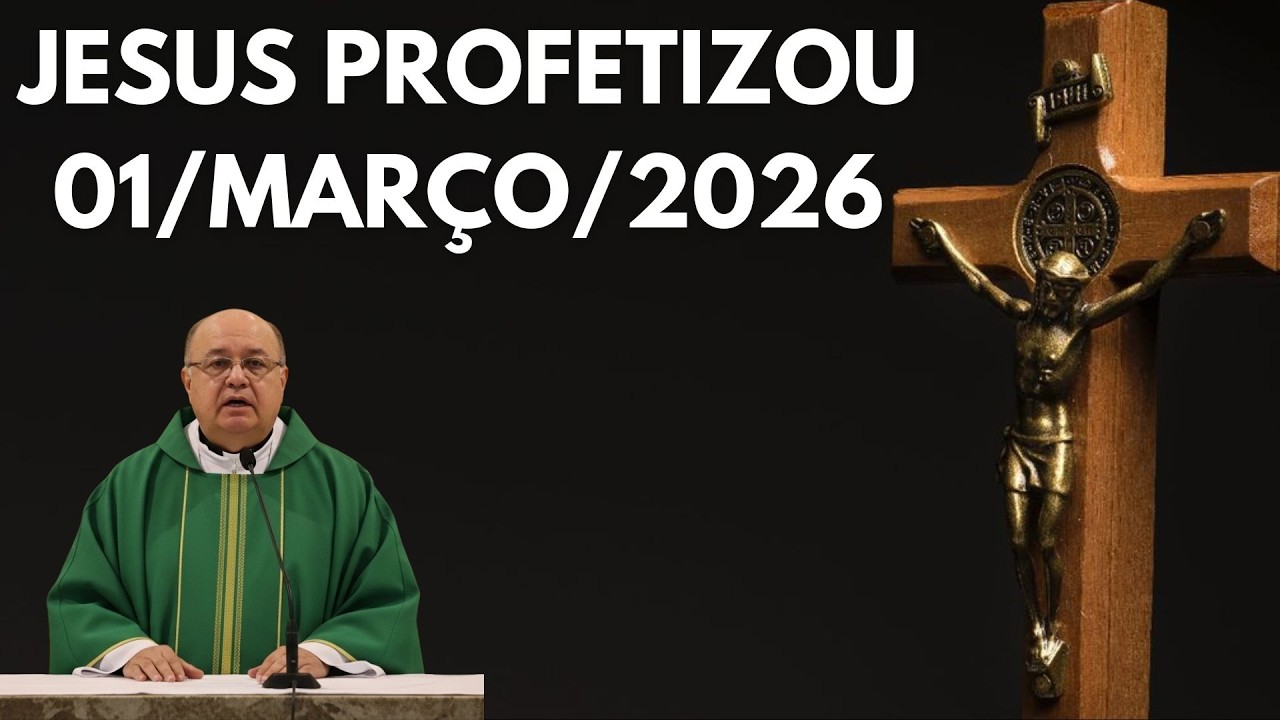 Jesus PROFETIZOU 01/MARÇO/2026 — O que Padre Fortea ENCONTROU nos versículos é CHOCANTE