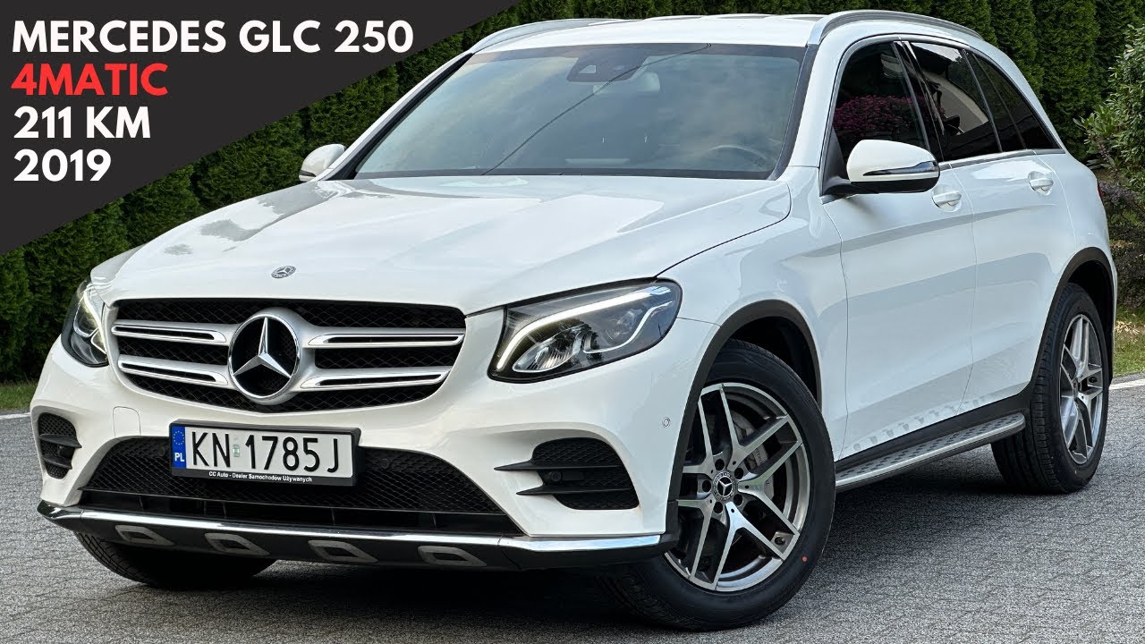 Mercedes GLC 250 AMG Line ✅  4matic ✅ 211KM ✅  2019 ✅ 106 550 km ✅  Gwarancja 12 miesięcy