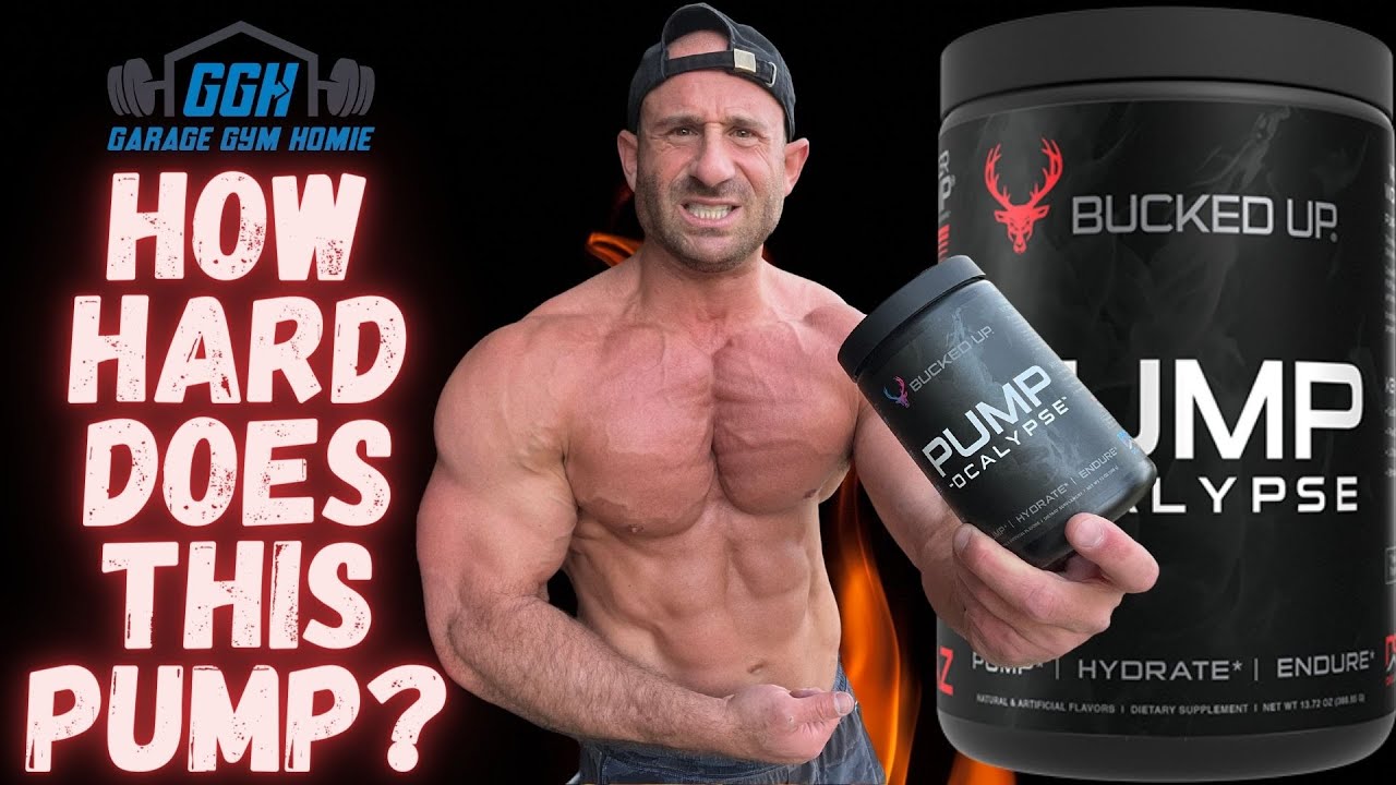 Bucked Up PUMP-OCALYPSE Pre-Workout Review 🐘 We’re about to get NASTY!