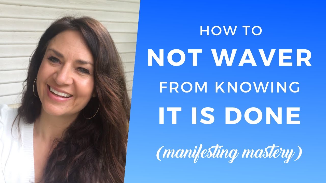 IT IS DONE: How to Not Waver & Everyone is You Pushed Out