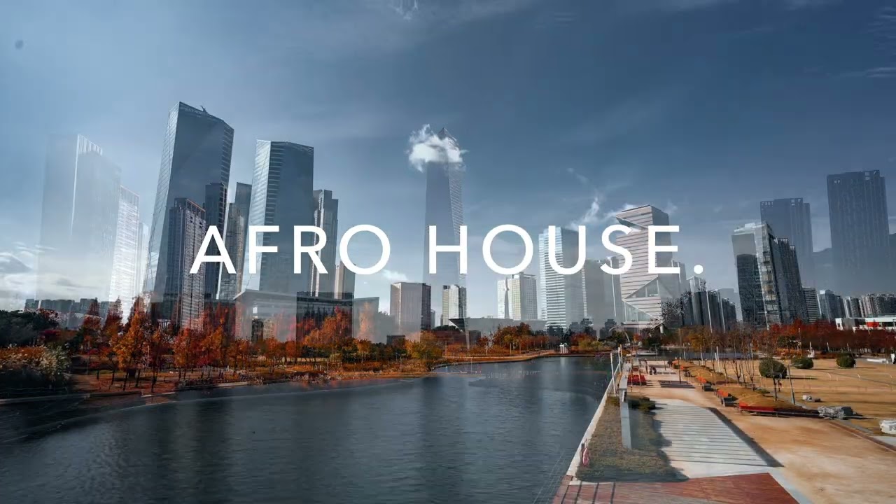 Afro House Blue Hour — Seoul Rooftop (4K) | HANOK HOUSE Vol.02