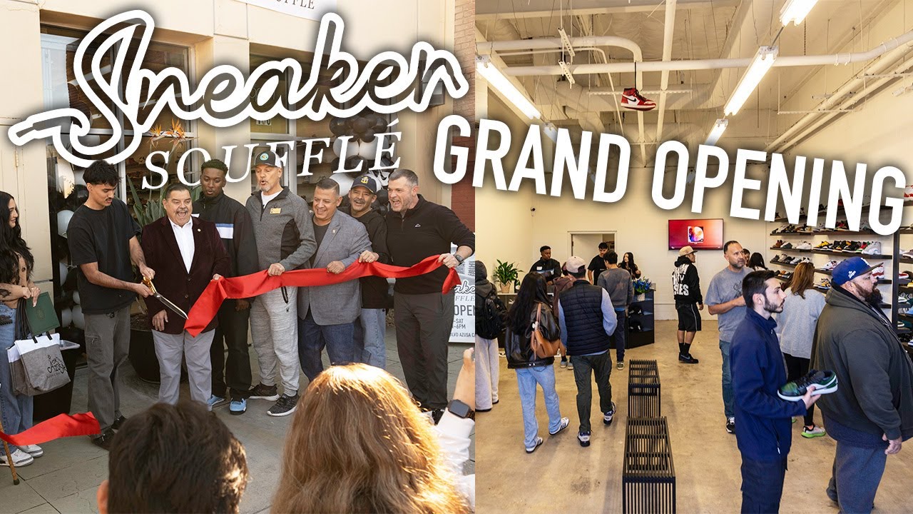 The Grand Opening Of My First Sneaker Store