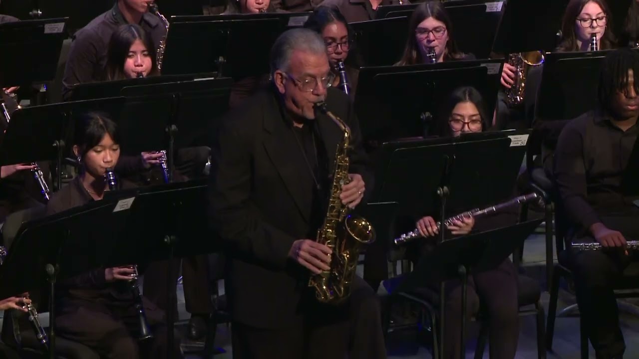 Persuasion - feat. David Demsey, Saxophone - Bergenfield HS Symphonic Wind Ensemble
