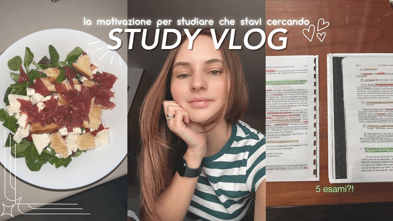 5 ESAMI IN UN MESE ALL'UNIVERSITÀ 🥵| study vlog