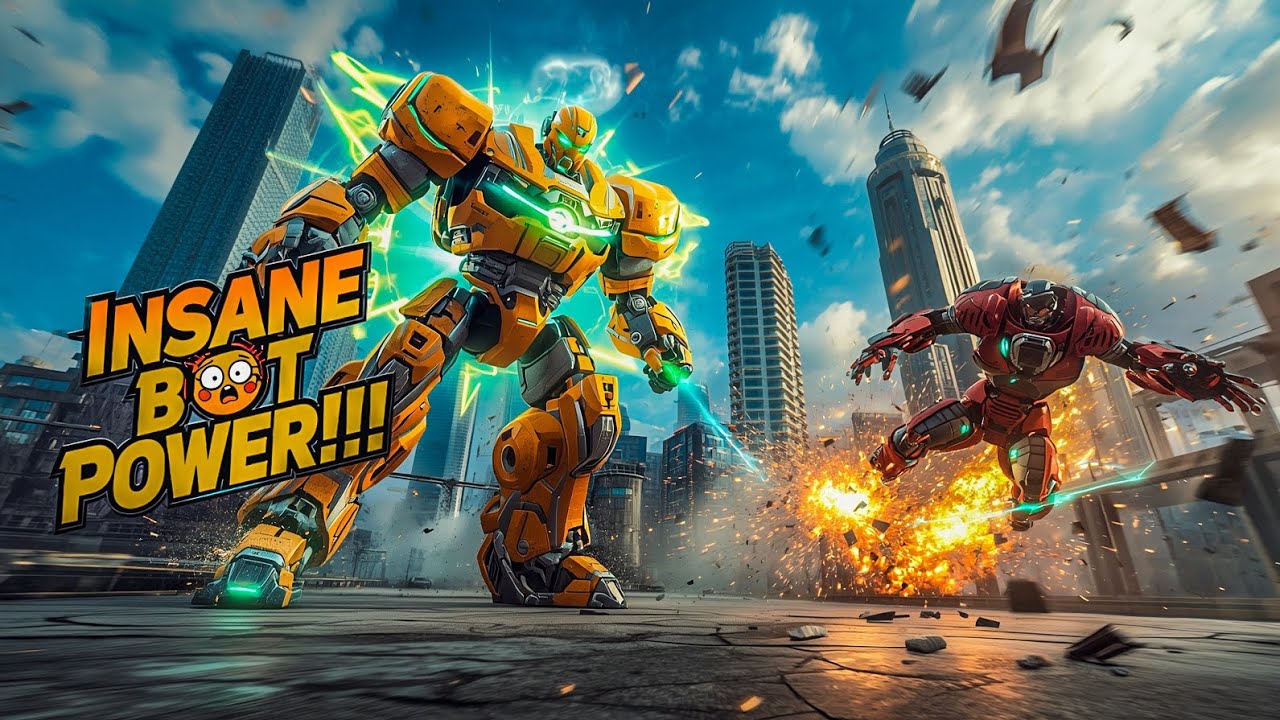 INSANE ROBOTA POWER FIGHT NEW GAMEPLAY VIDEO 🥵🥵🔥