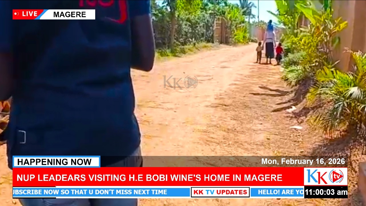 LIVE IN MAGERE: H.E BOBIWINE BOBI WINE'S HOME HAS BEEN VISITED BY NUP LEADERS