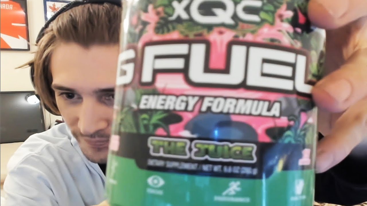THE JUICE HAS ARRIVED! - xQc Reveals NEW G FUEL Flavor