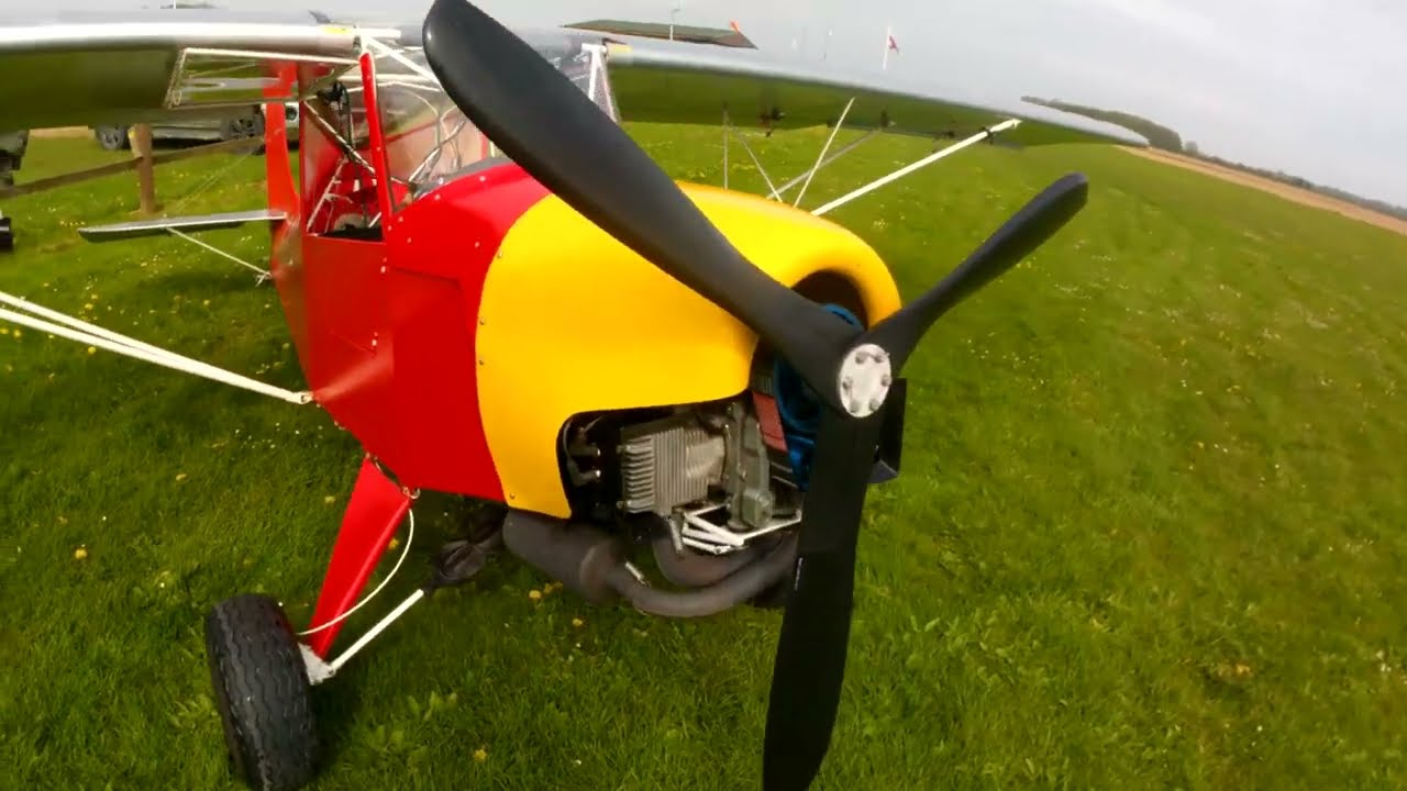 My before flight daily check on the Sherwood Kub.