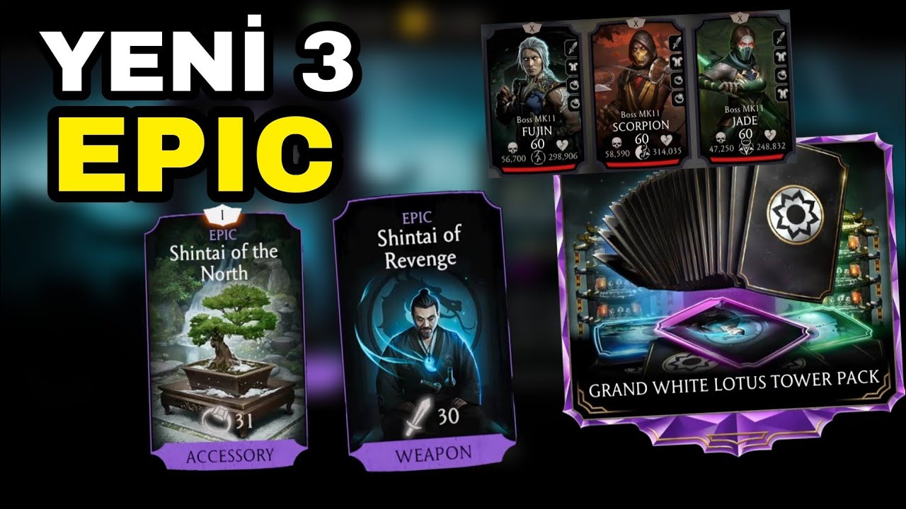 3X EPIC ÇIKTI🔥 | White Lotus Tower 190 | Grand Lotus Tower Pack Açtık | Mk Mobile