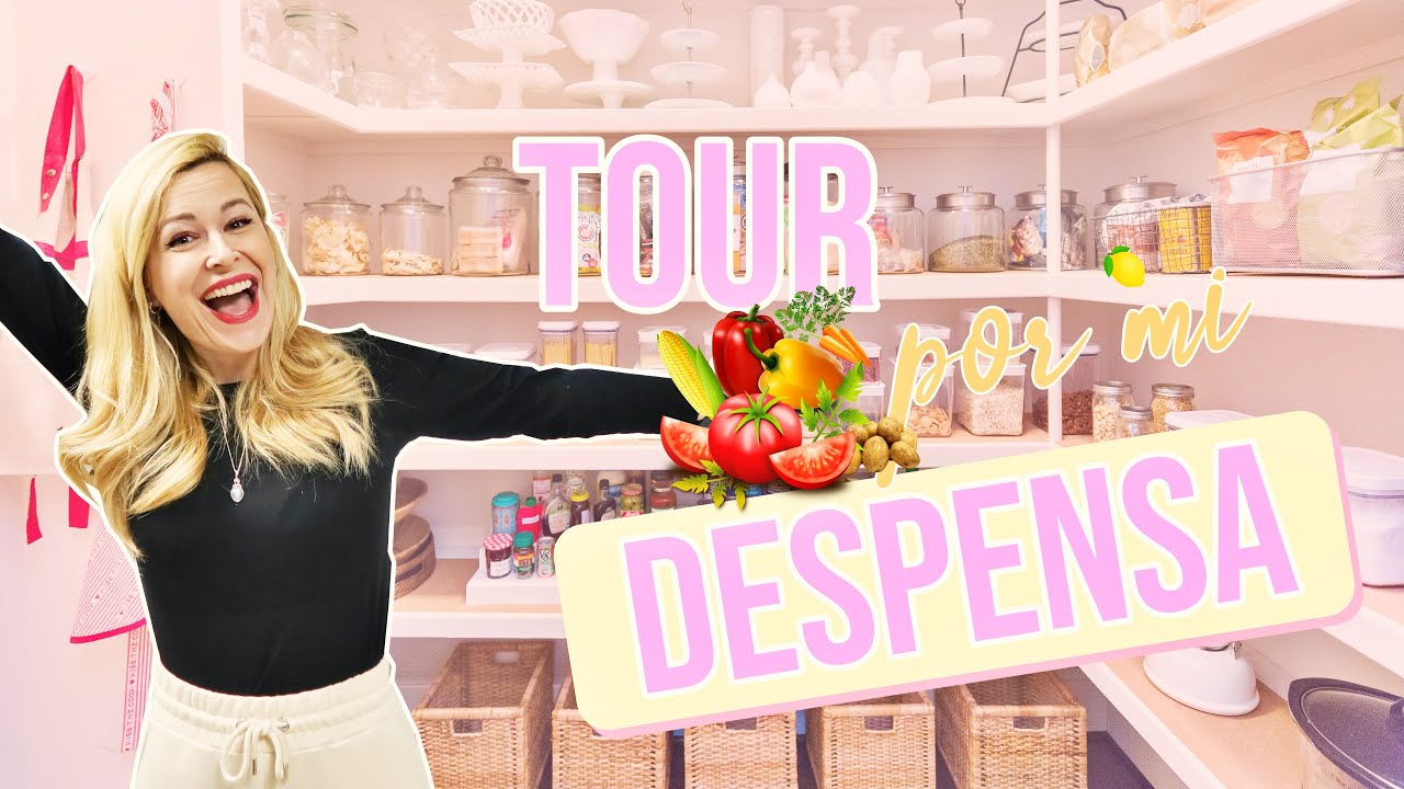 TOUR POR MI DESPENSA 🏡 PANTRY TOUR 2020 #VILLACARAMELUCHI
