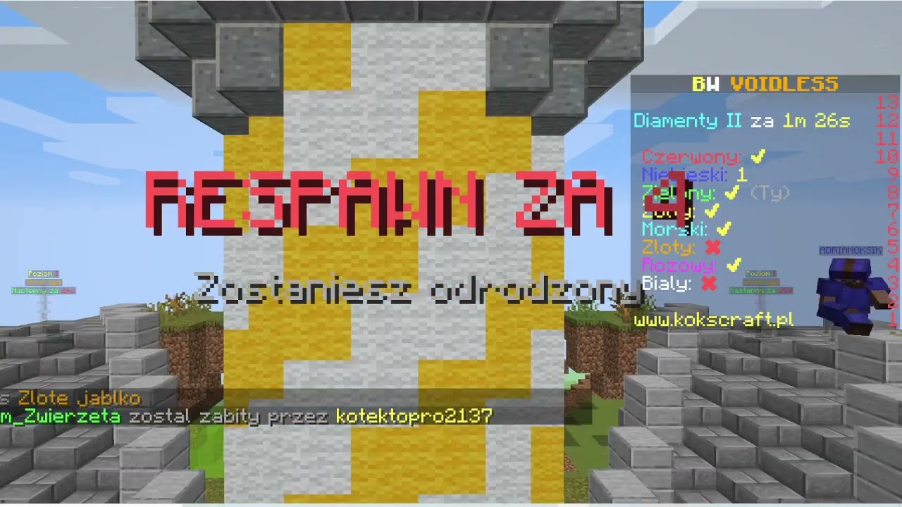 Jesteśmy NOOBAMI na BED WARS...