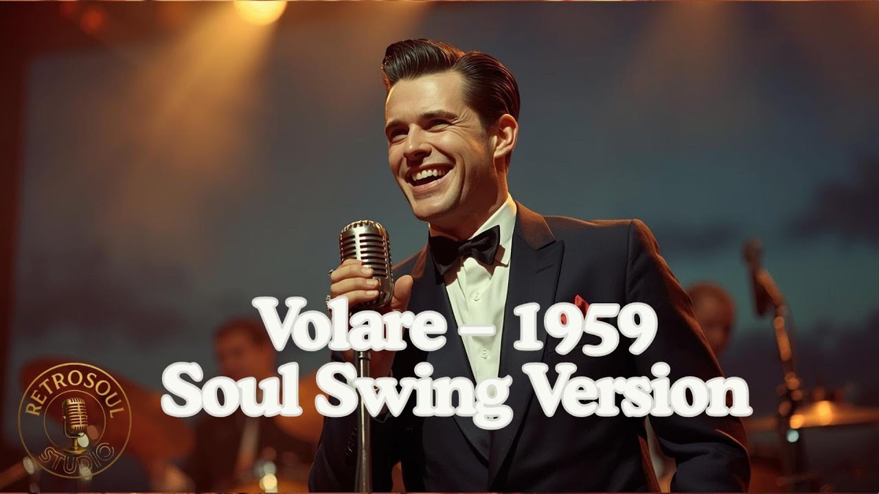 Domenico Modugno &ndash; Volare (1959 Soul Swing AI Cover | Retro Soul Studio)