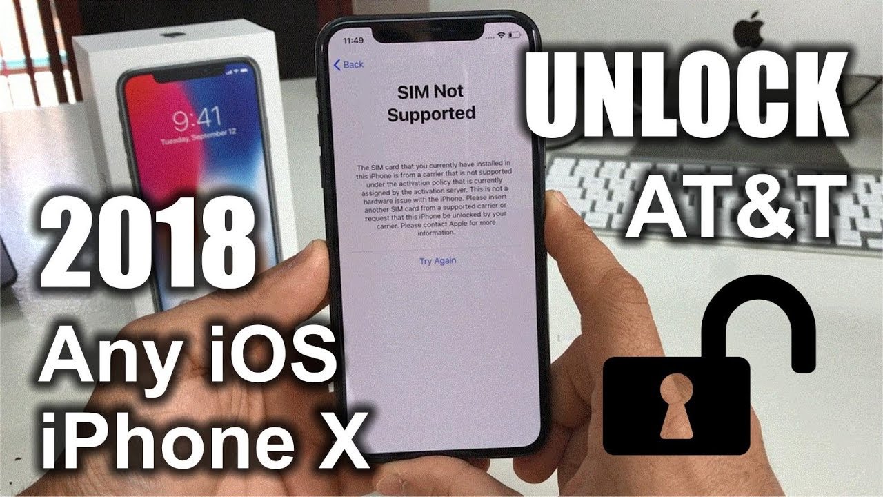 How To Unlock iPhone X From AT&T to Any Carrier