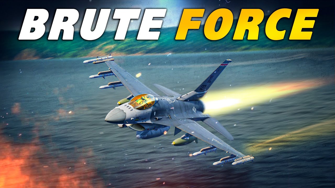Interdiction | F-16C Viper против китайского J-15 Flanker | Цифровой боевой симулятор | DCS |