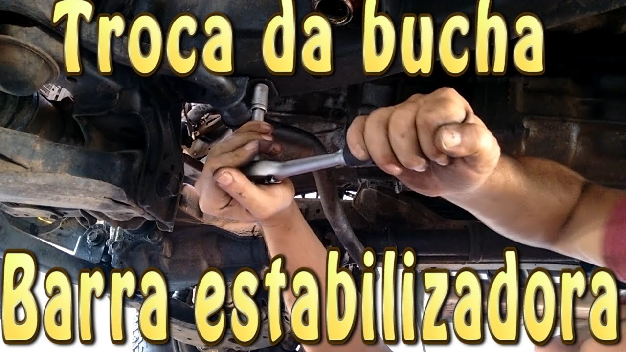 Troca da bucha da barra estabilizadora.