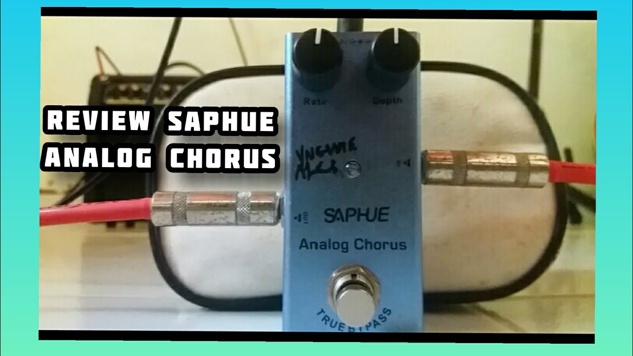 REVIEW- SAPHUE ANALOG CHORUS! *estilo anos 80*