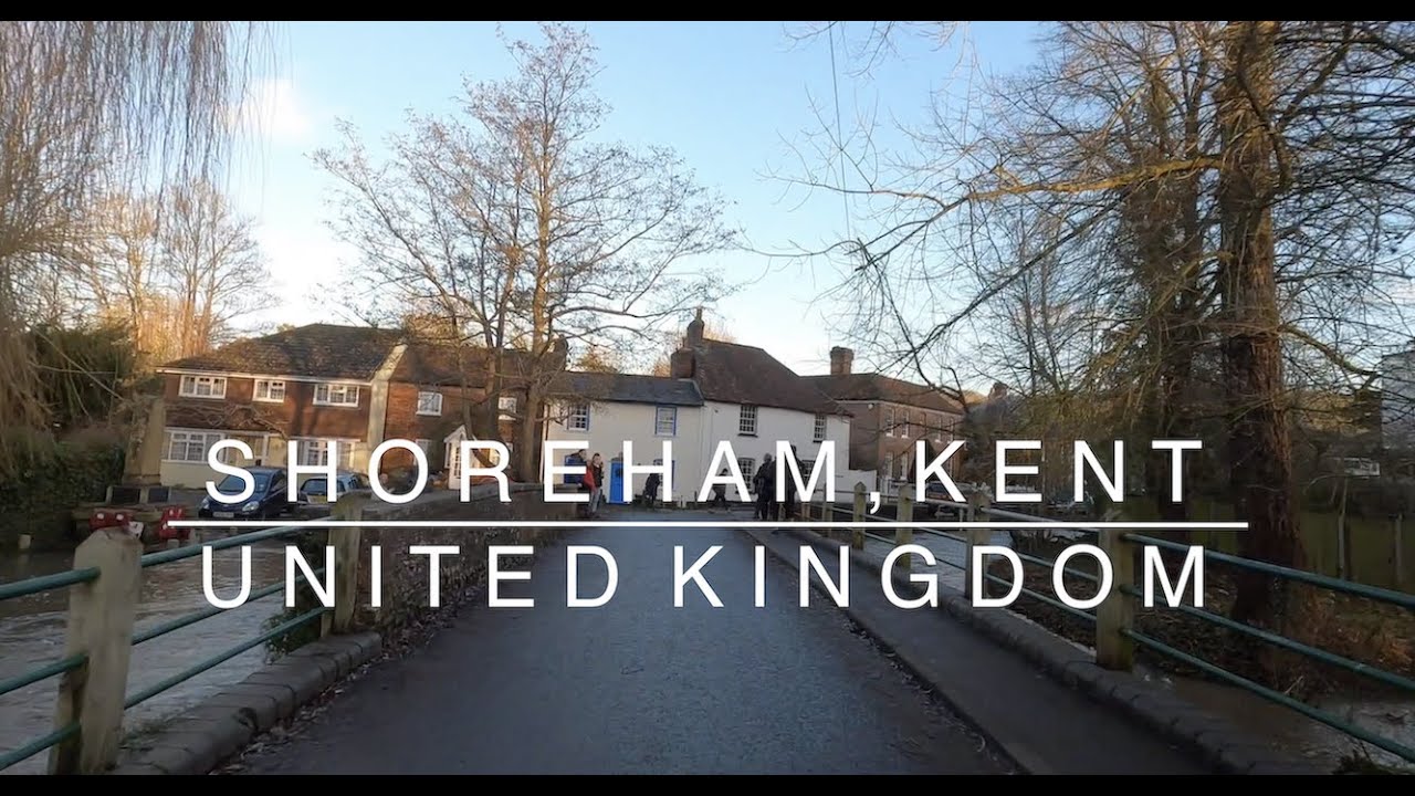 4K Shoreham (Kent, UK) Car Drive