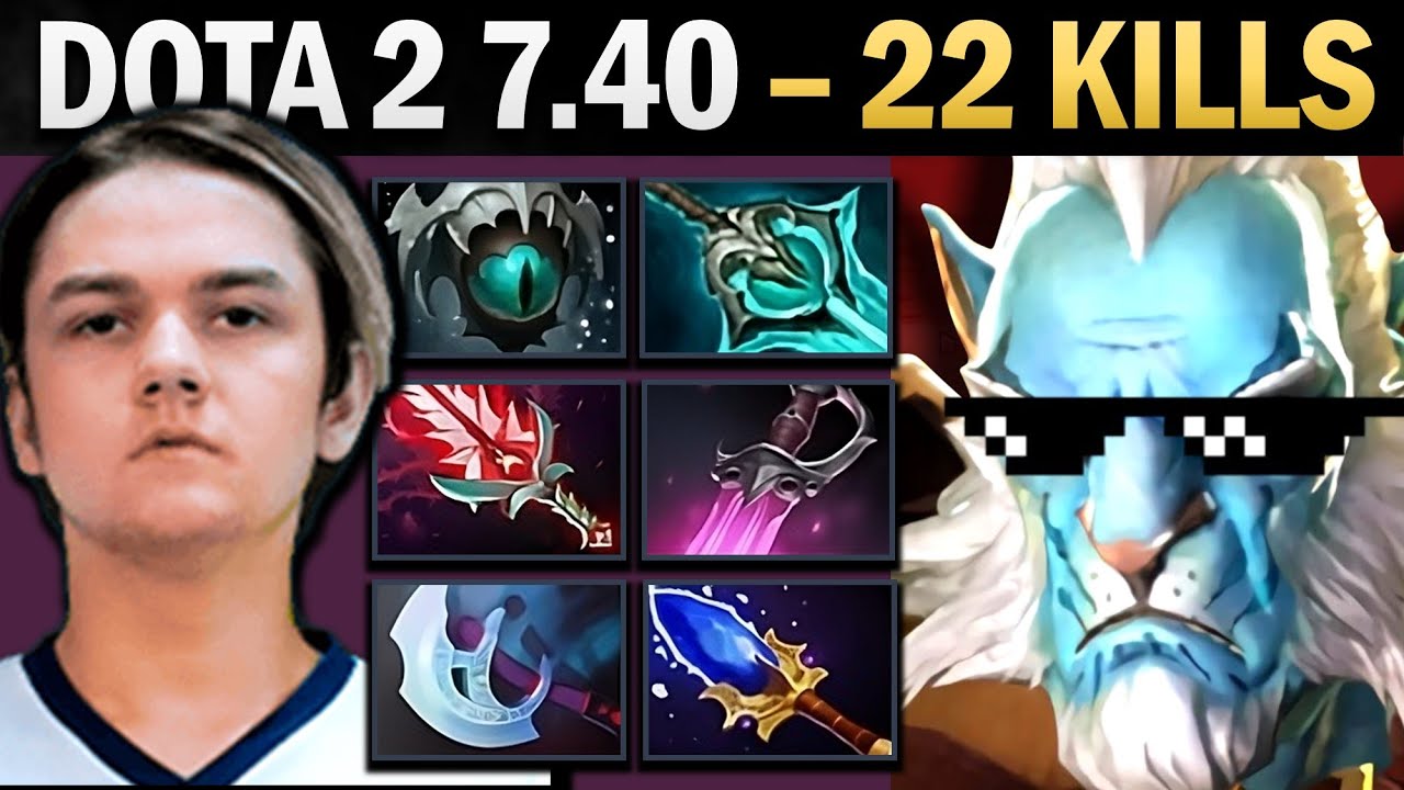 Phantom Lancer Pro Carry with 22 Kills and Khanda - Gameplay Dota 2
