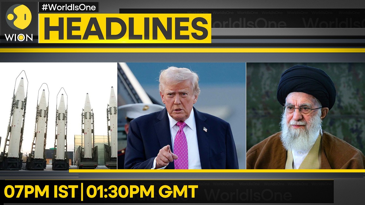 US Considering Limited Strikes on Iran? | US Discussing Venezuelan Oil With India | WION Headlines
