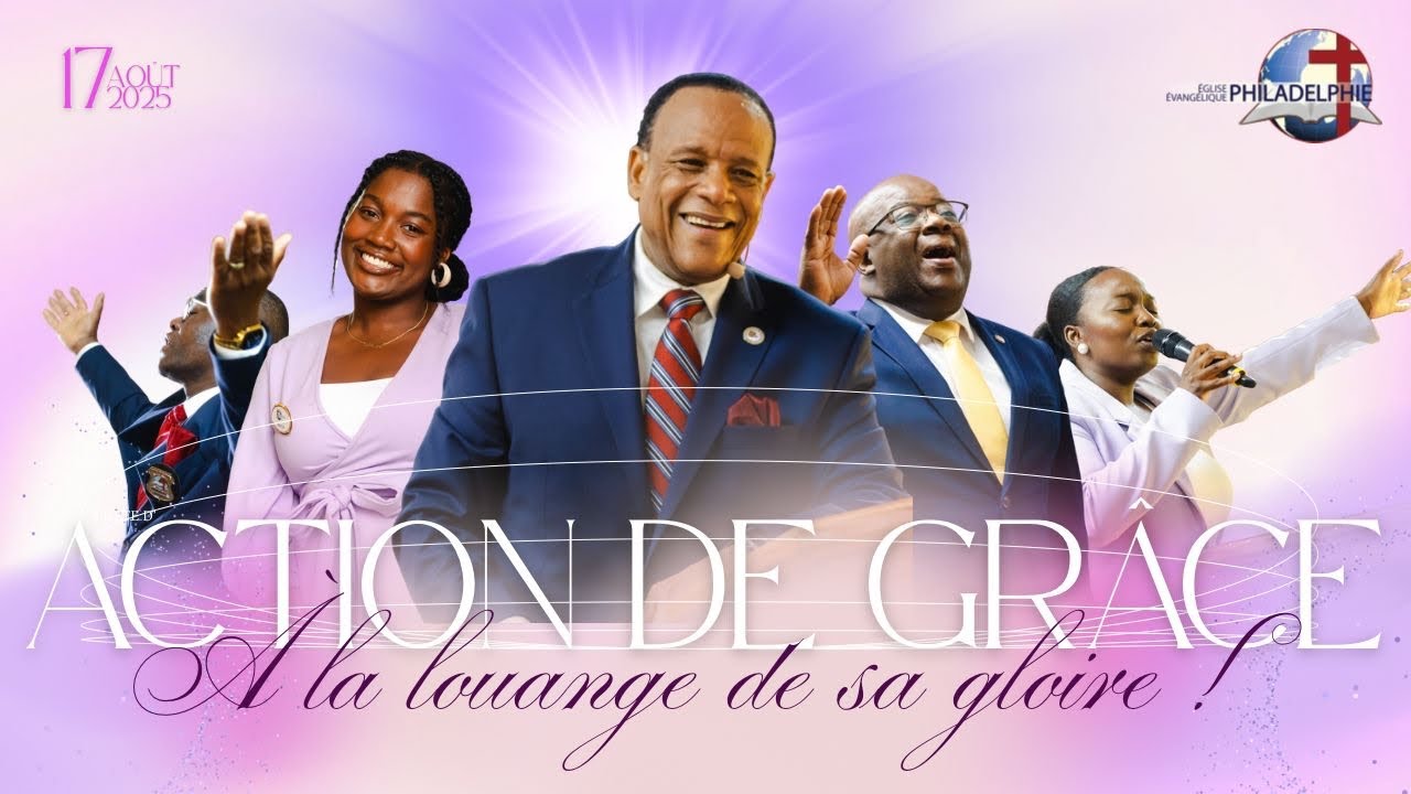 Une attitude de gratitude à la lounge de sa gloire I Action de Grâce 2025 I Rév. Bethy Germain