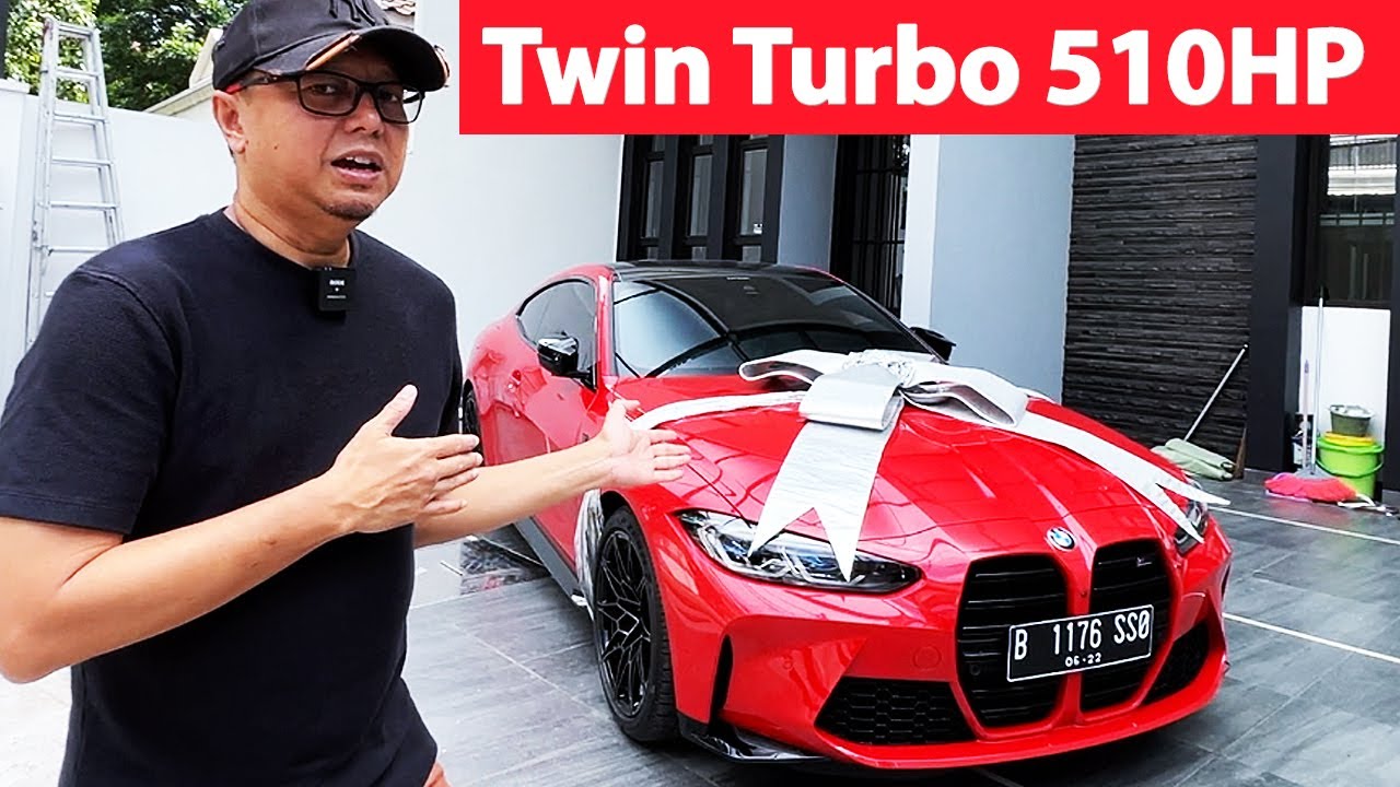 Unboxing BMW M4 G82 Competition 2022 Indonesia, Warna Toronto Red