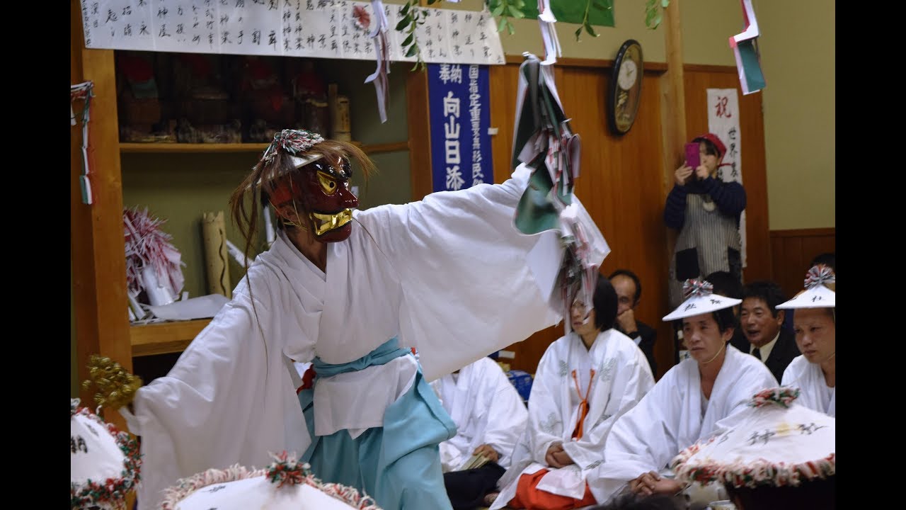 国指定 重要無形民俗文化財 椎葉神楽 向山日添神楽（むかいやまひぞえかぐら）※２時間版