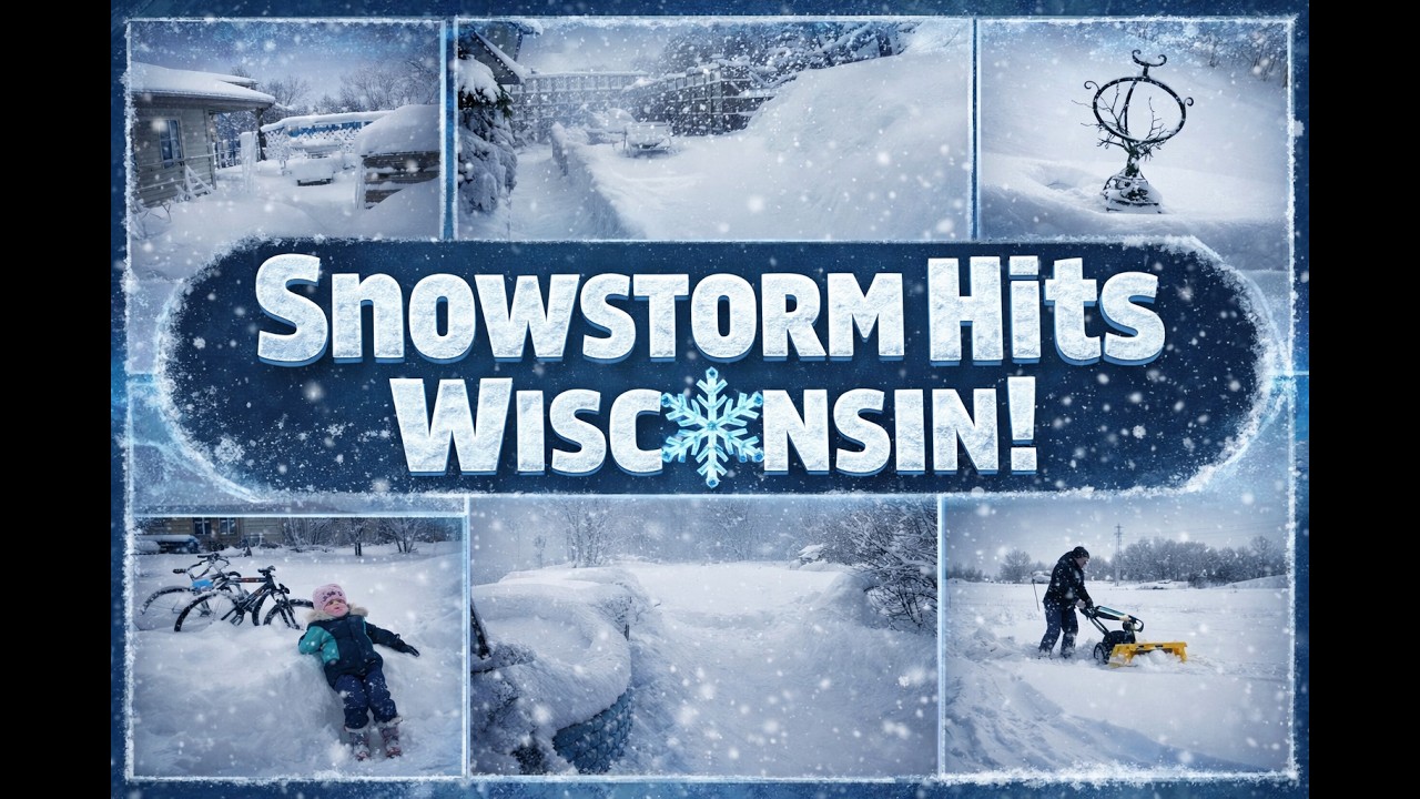 The March 2026 Blizzard: Wisconsin Buried in Snow