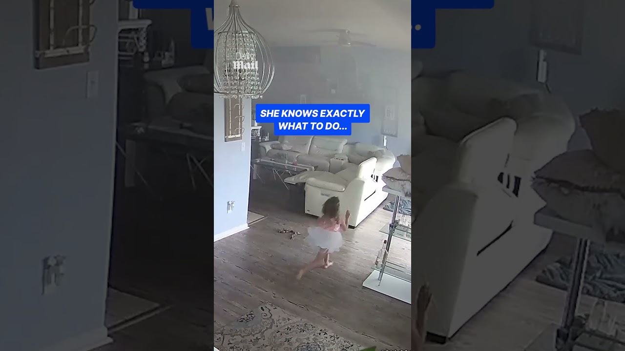 Four-year-old girl discovers fire while dancing to favorite song