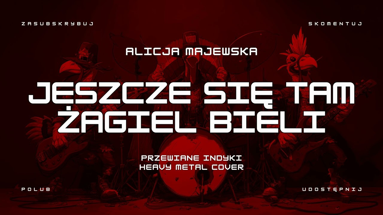🔥 Alicja Majewska - Jeszcze się tam żagiel bieli (ale to heavy metal cover) 🔥🦃🤘 HIT