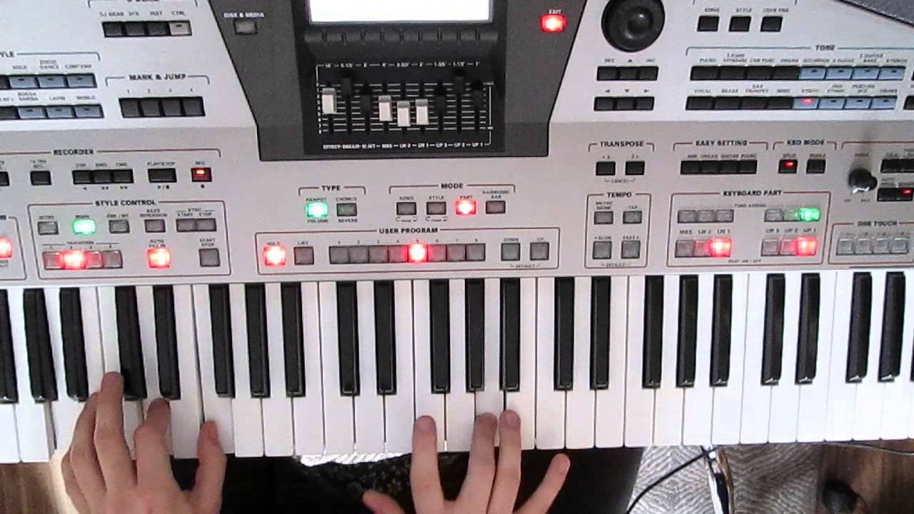 Popcorn - Roland E80 cover