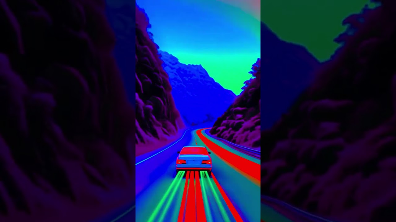 Late Night Breakup Car Drive 💔 | AI Cinematic Visuals