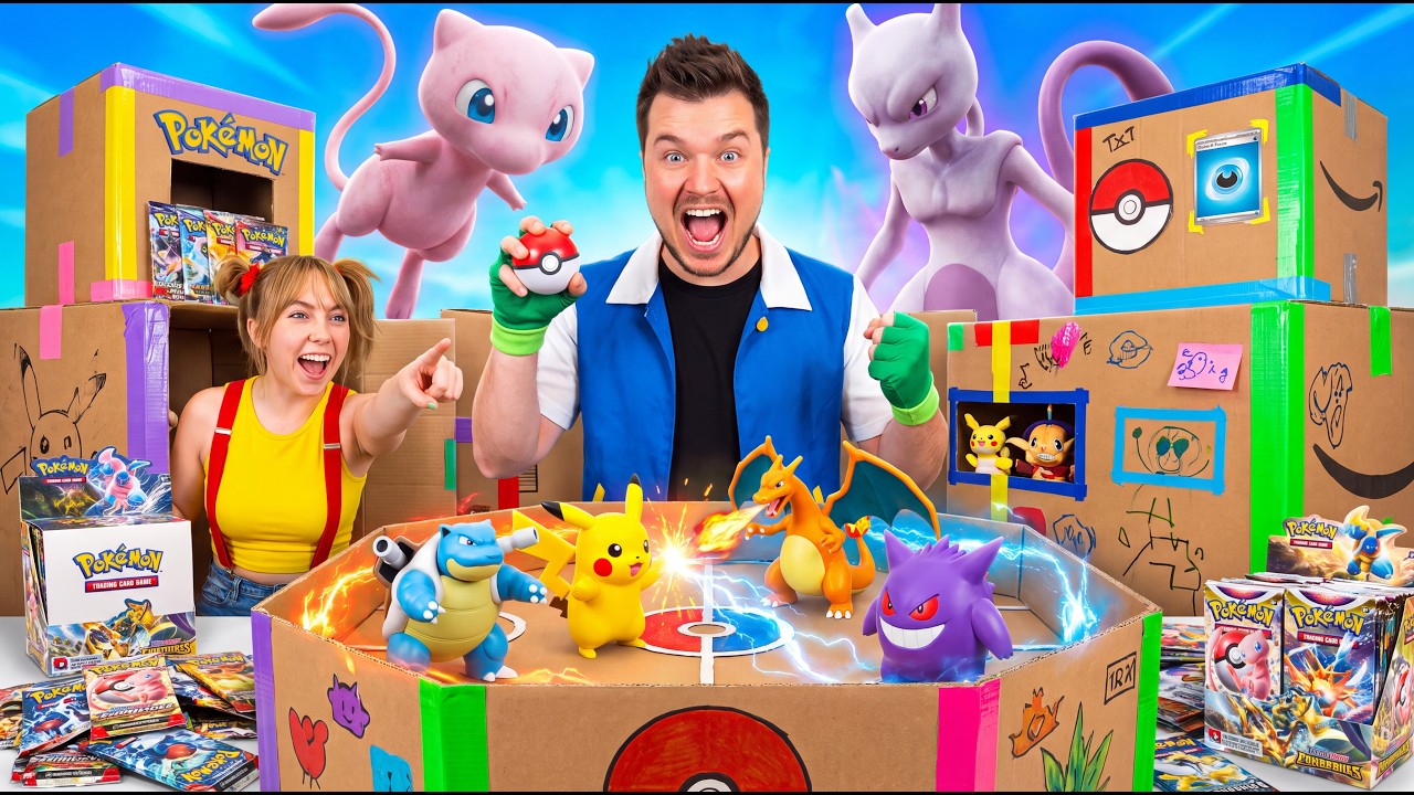 I Lived With Pok&eacute;mon In Real Life! MEWTWO Battle Royale Championship!
