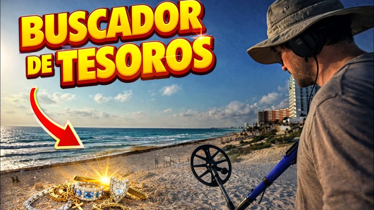 Todo lo que se Puede ENCONTRAR en la PLAYA con un  DETECTOR DE METALES