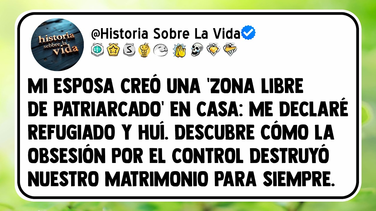 Mi Esposa Creó Una 'Zona Libre De Patriarcado' En Casa: Me Declaré Refugiado Y Huí.