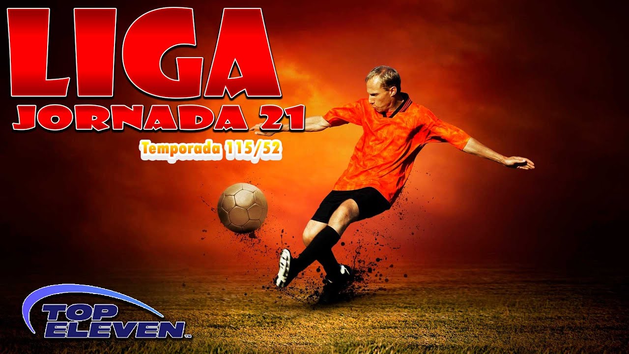 Top Eleven | Doble partido de liga, temporada casi terminada.