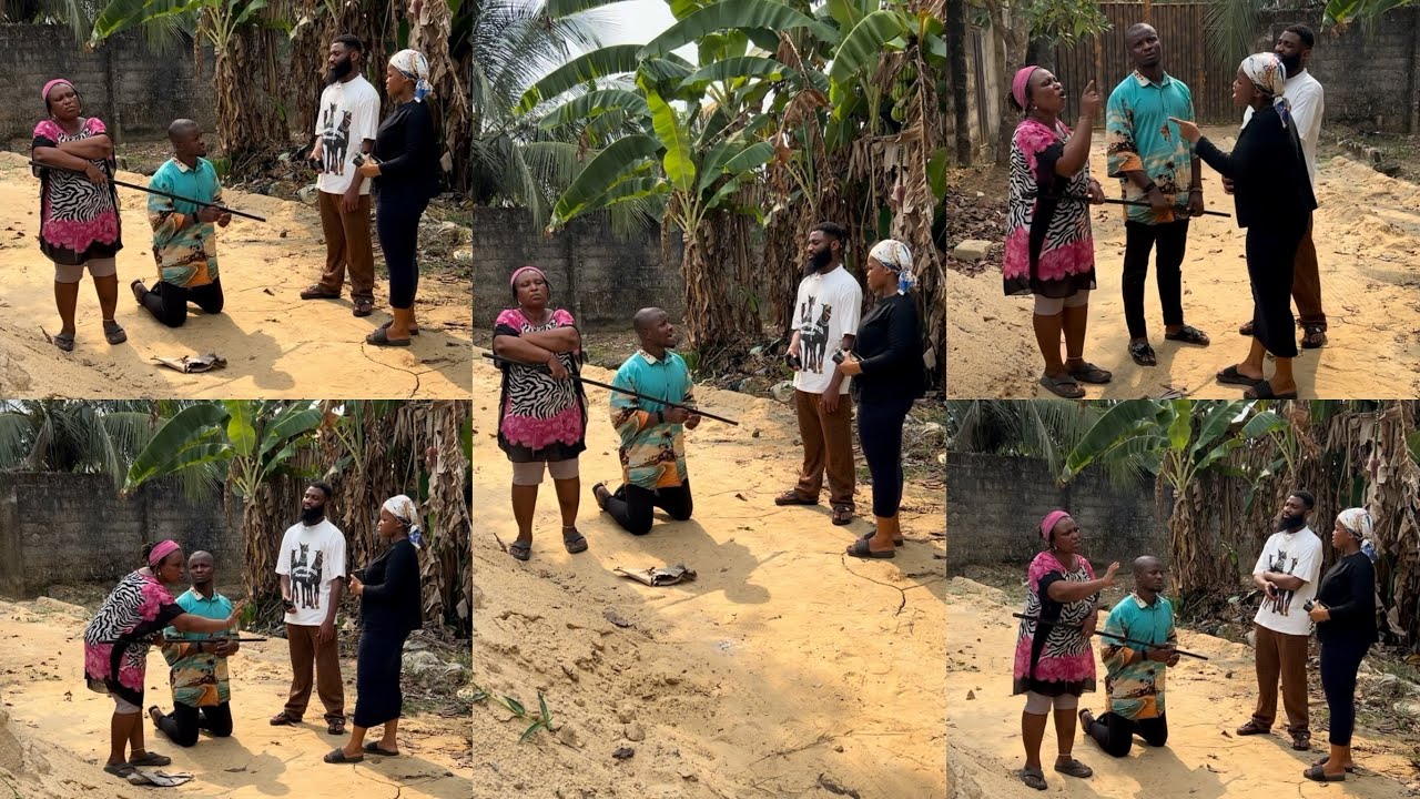 Шокирующий момент: женщина ударила пророчицу по лицу, и слава теперь ослепла после попытки ударит...